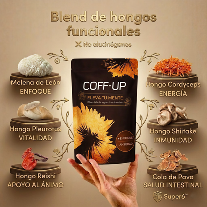 Coff-up: Claridad, energía estable, +40% de rendimiento