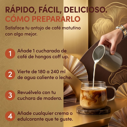 Coff-up: Claridad, energía estable, +40% de rendimiento