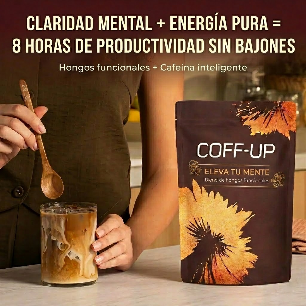Coff-up: Claridad, energía estable, +40% de rendimiento
